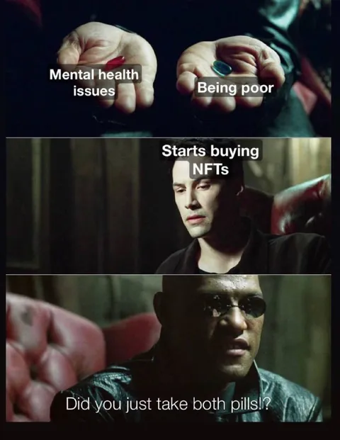 Buying NFTs After Both Pills