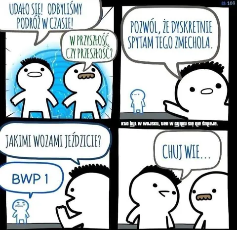 Podróż w czasie i BWP 1