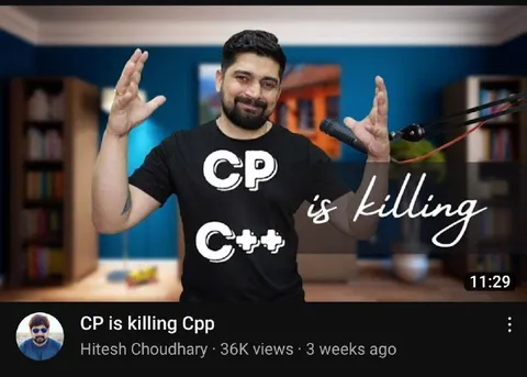 CP Is Killing Cpp
