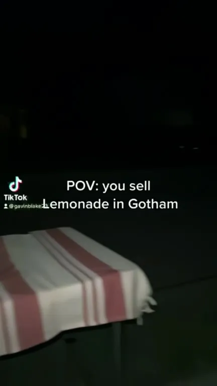 Selling Lemonade in Gotham