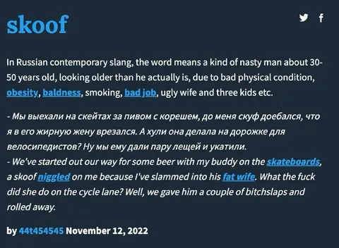 Skoof Slang Definition and Skateboard Story