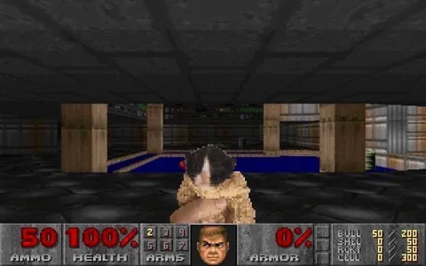 Doom Player With No Armor