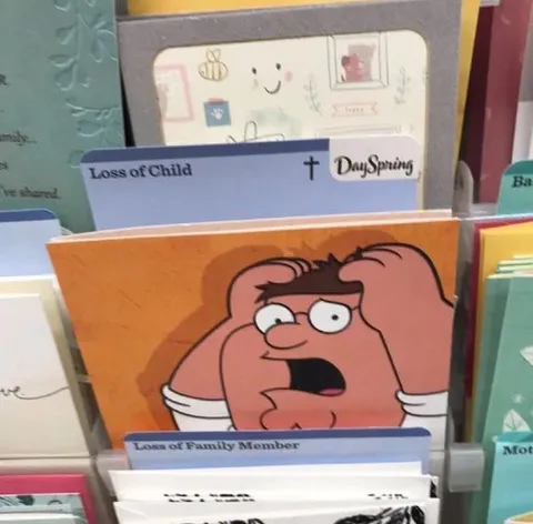 Mr. Bump Sympathy Cards