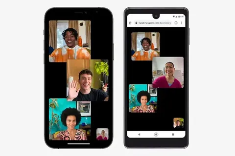 FaceTime на Android выглядит лучше