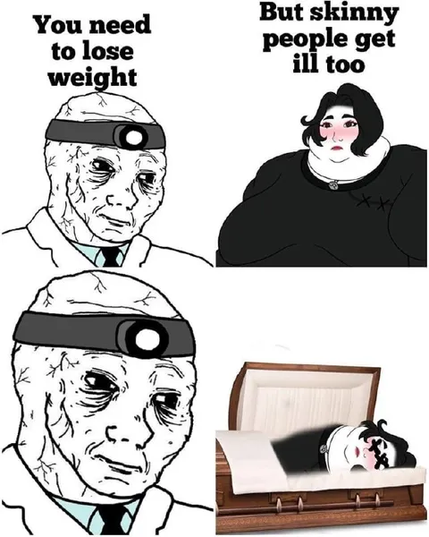 Skinny People Get Ill Too