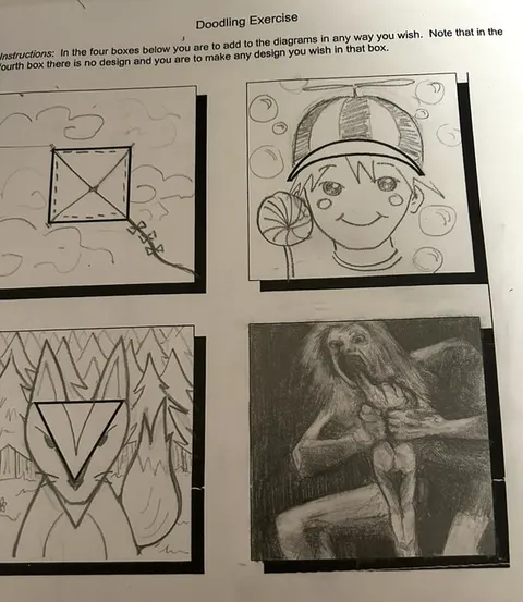 Doodling Exercise Gone Wrong