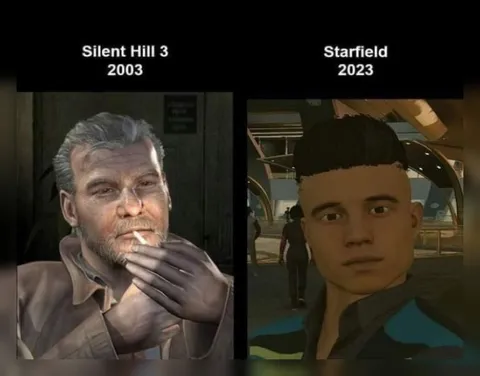 Silent Hill 3 vs Starfield Graphics