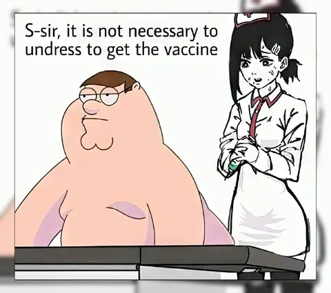 Peter Griffin Gets a Vaccine