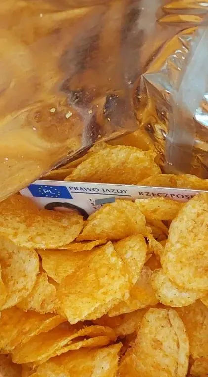 Prawo jazdy w chipsach
