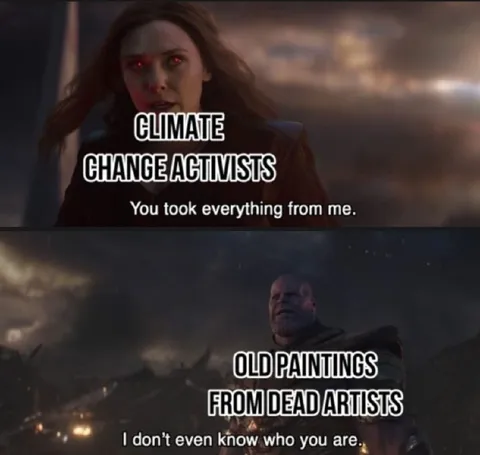 Thanos Doesn't Know Climate Activists