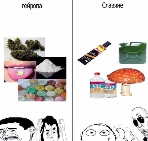 Гейропа и славянские заменители