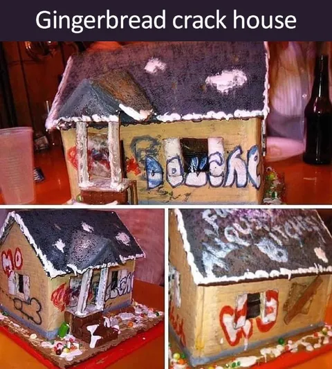 Gingerbread Crack House