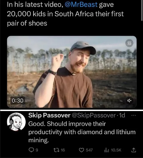 MrBeast Gives Kids Shoes
