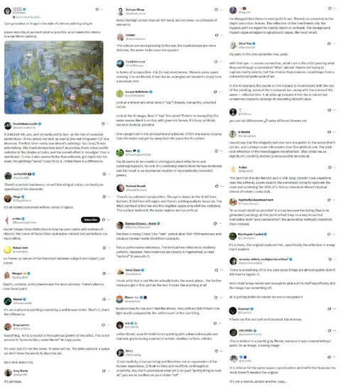 AI Monet Gets Roasted