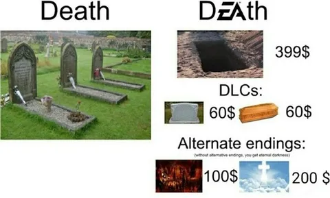 Death With Paid DLCs