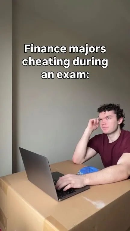 Finance Majors Cheating During an Exam