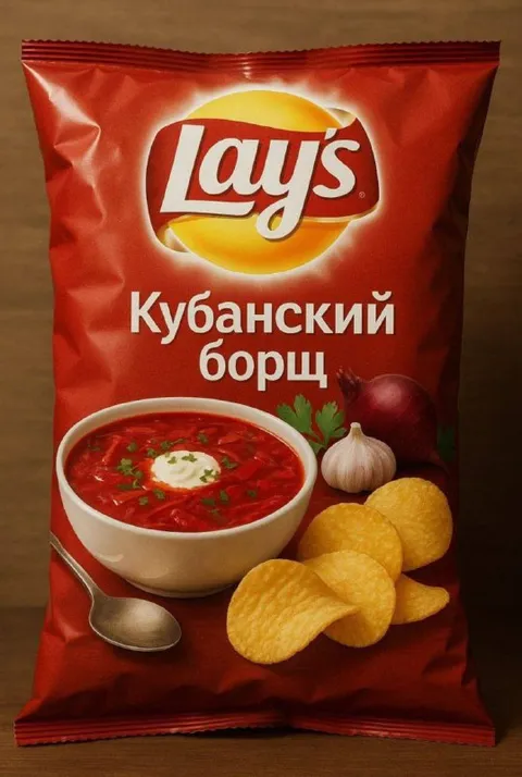 Lay’s со вкусом борща
