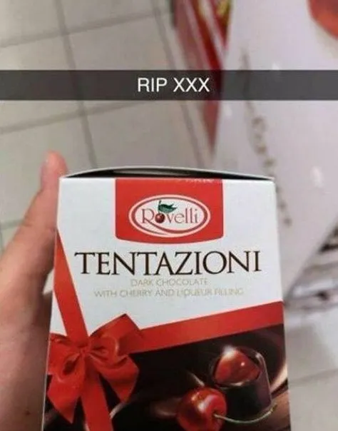 RIP XXX Tentazioni