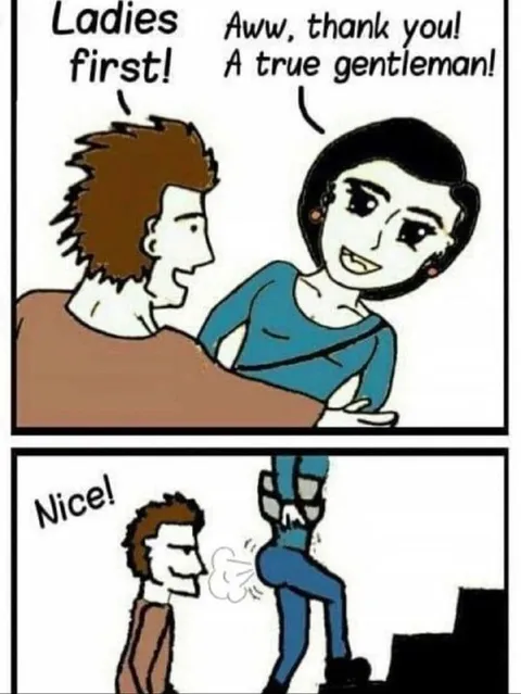 Ladies First Backfires