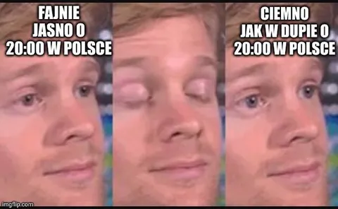 Jasno i ciemno o 20:00