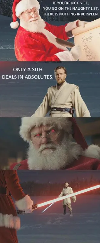 Santa Deals in Absolutes