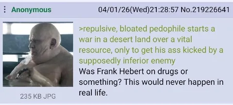 Baron Harkonnen Starts a Desert War