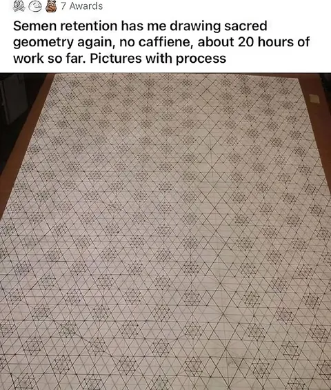 Semen Retention Sacred Geometry