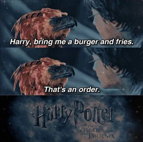 That's an Order