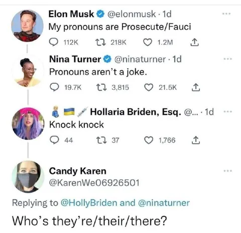 Pronouns Knock Knock Joke