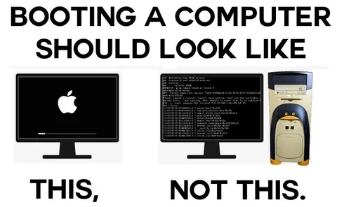 Booting a Computer Should Look Like This