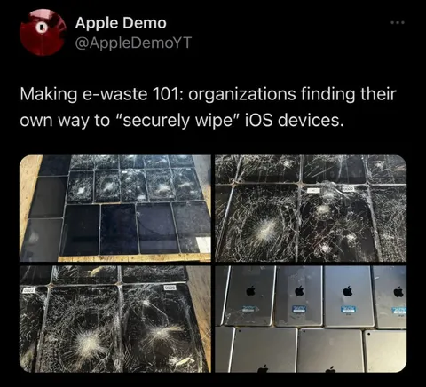 Securely Wiping iOS Devices