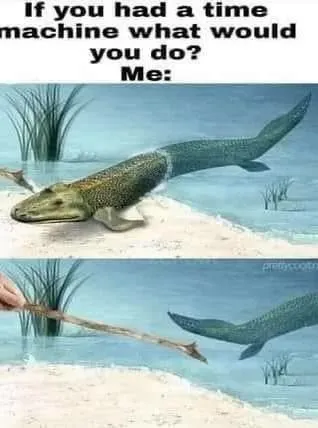 Time Machine Goes Back Underwater