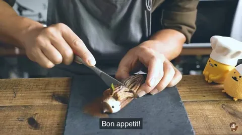 Bon appétit avec un poisson