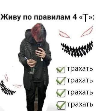 Живу по правилам четырёх Т