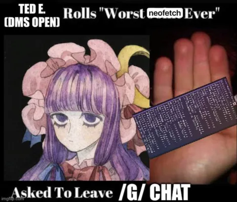 Ted E Rolls Worst Neofetch Ever