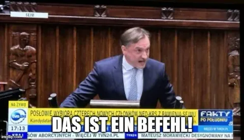 Das ist ein Befehl