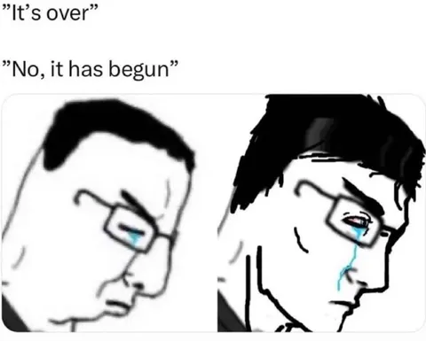 It’s Over, No It Has Begun