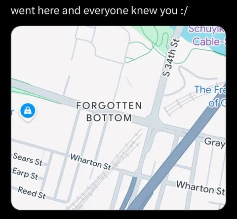 Forgotten Bottom Map