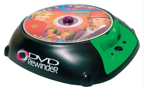 DVD Rewinder Toy