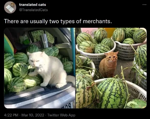 Two types of merchants