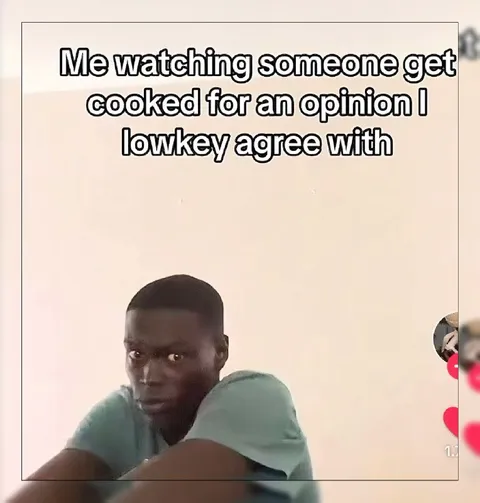 Watching Someone Get Cooked