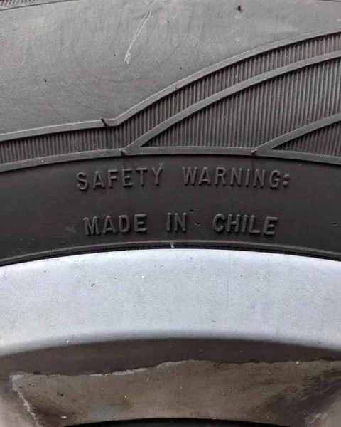 Made in Chile Safety Warning