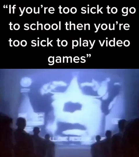Too Sick to Play Video Games