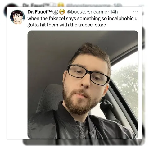 The Truecel Stare