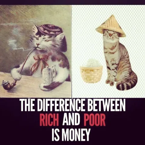 The Difference Between Rich and Poor