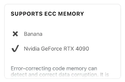 ECC Memory Supports RTX 4090
