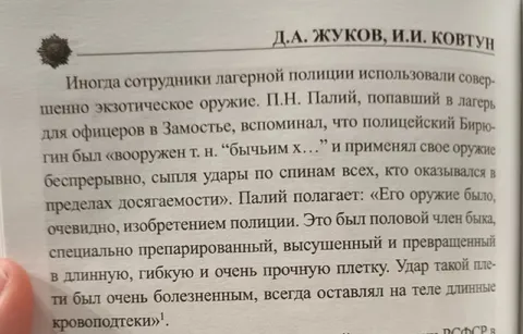 Бычий хлыст лагерной полиции