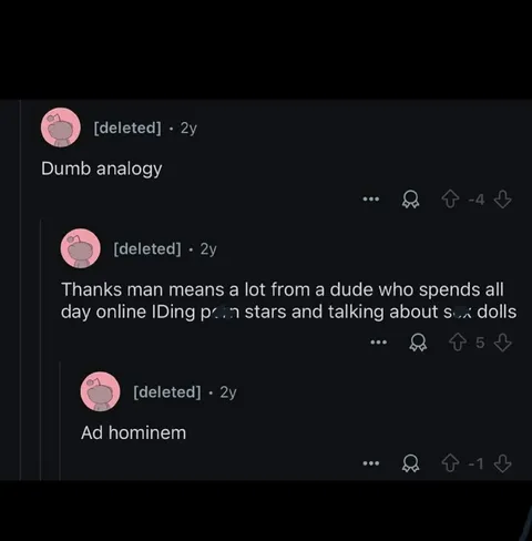 Dumb Analogy Reddit Thread