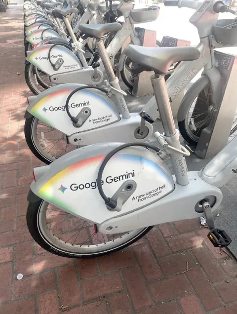 Google Gemini Bike Hell