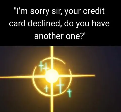 Credit Card Declined Anime Rage